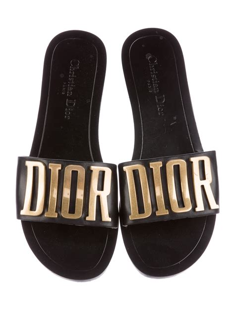 dior slidws|christian dior slippers women.